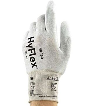 Ansell HyFlex 48130 Protective Reusable Gloves - Pack of 12 Pair
