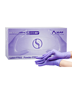 Sempercare Nitrile Powder free Disposable Gloves - Pack of 200