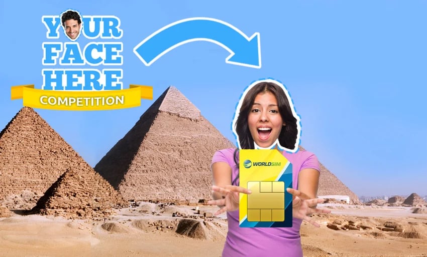 Your Face Here' Photo Competition: Win WorldSIM Credit for Your Travel Photos