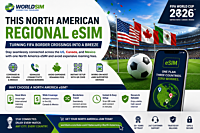 This North American Regional eSIM Turning FIFA Border Crossings Into a Breeze