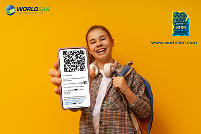 eSIM QR code: What it is and how to get it with WorldSIM