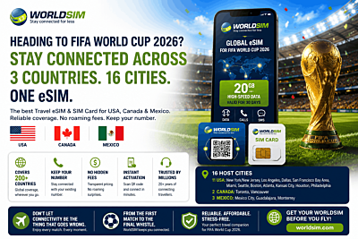 Heading to the FIFA World Cup 2026? Here's the Travel eSIM & SIM Card That Won't Let You Down - a complete guide.