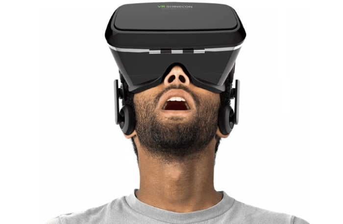 Virtual reality 3D glasses