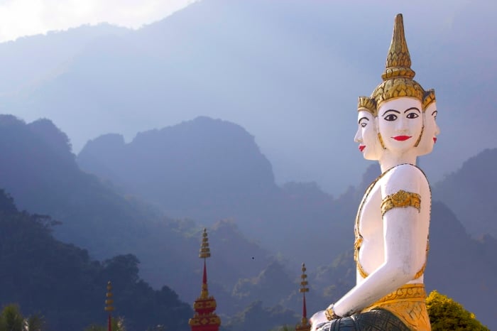 Buddah statue, Laos