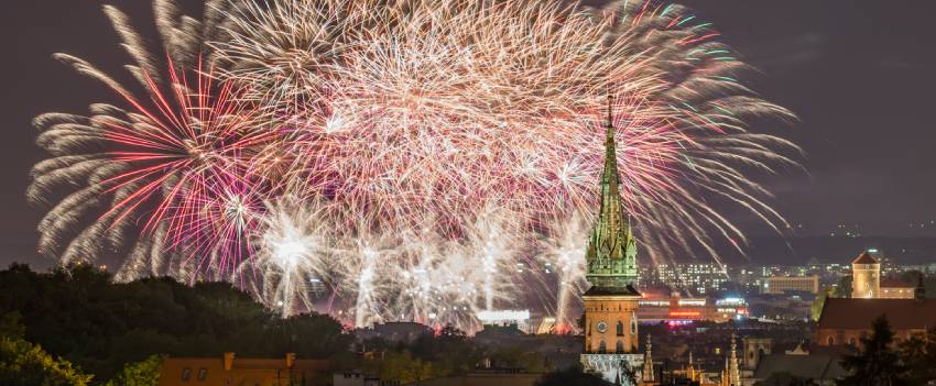 Wianki Festival Fireworks